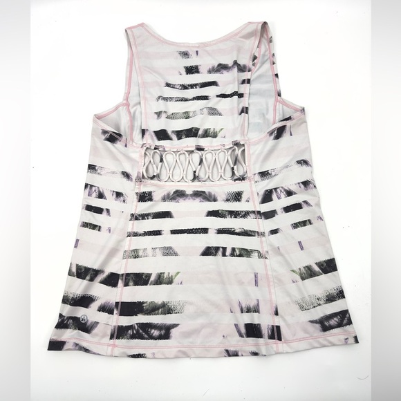 Lululemon SET Run Speed Shorts Sweaty Or Not Tank Size 10 Sunset Blush Quartz - Picture 4 of 16